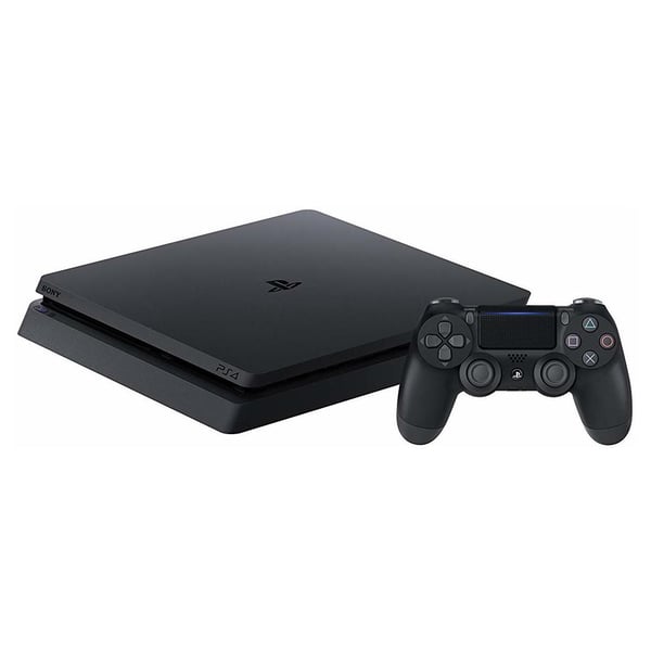 PlayStation 4 Slim Gaming Console Black