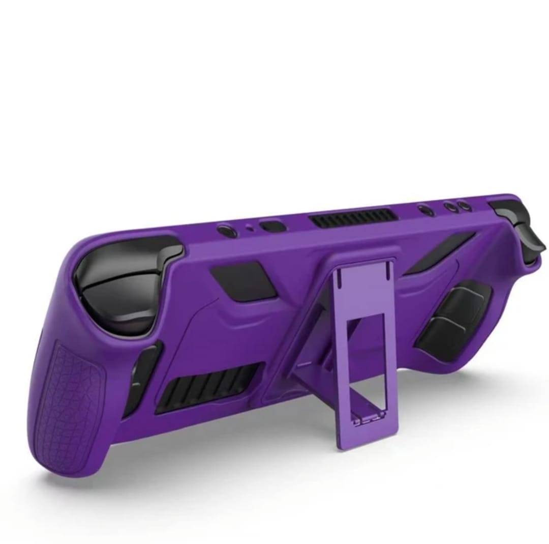 Silicone Protective Cover for Steam Deck Case-Purple