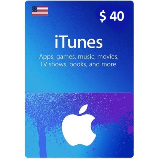 Apple iTunes Gift Card USA Store 40$