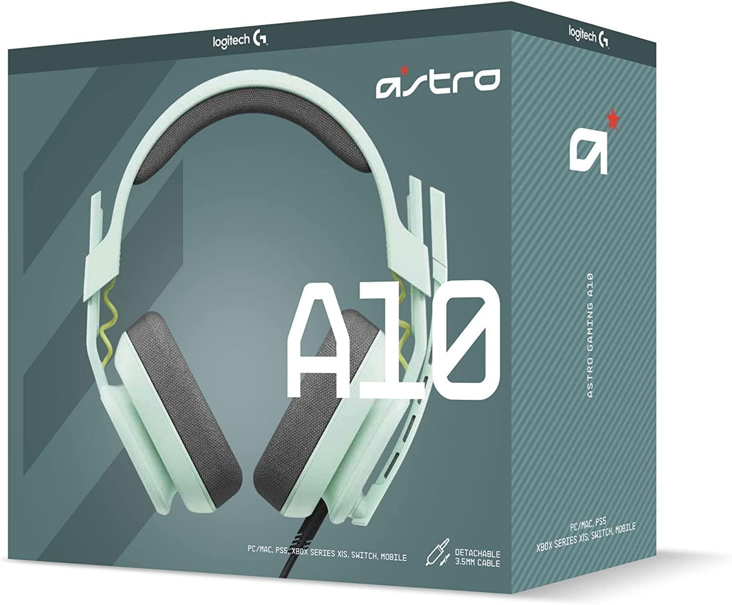 ASTRO A10 Gen 2 Gaming Wired Headset white- PS5