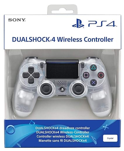 PS4 Wireless Controller Crystal + Free Cable (copy)