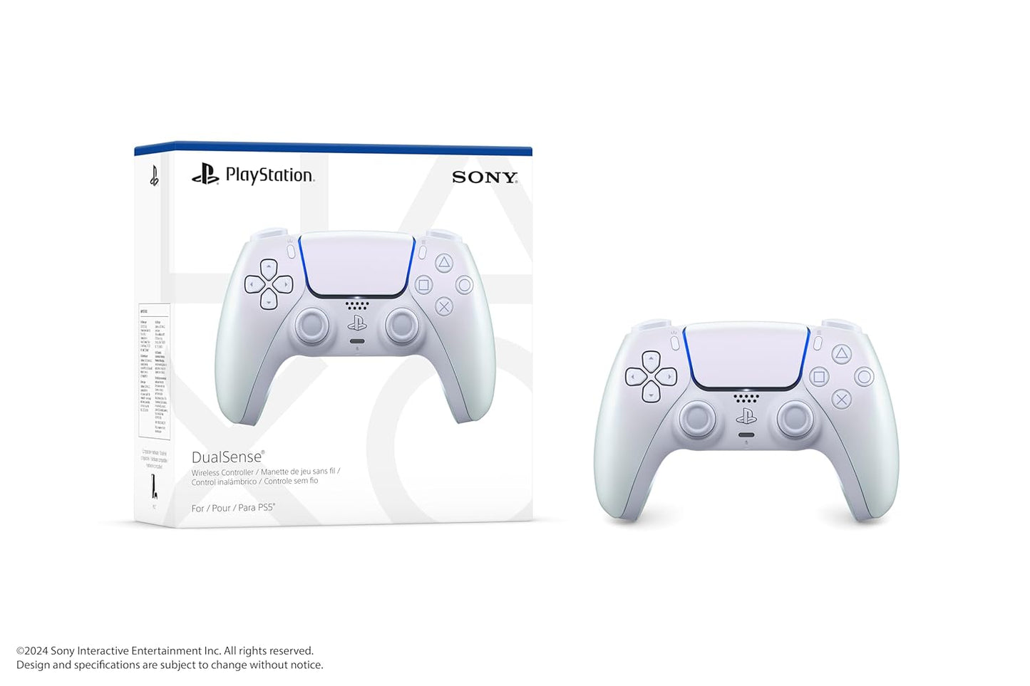 PS5 DualSense Controller chroma pearl