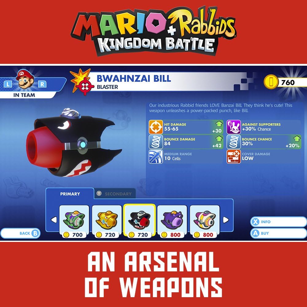 Mario + Rabbids Kingdom Battle  SW