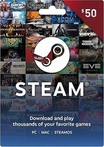 USA Steam Cards 50$