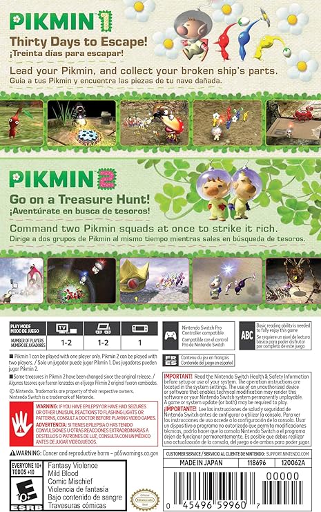 Pikmin™ 1 + 2 SW