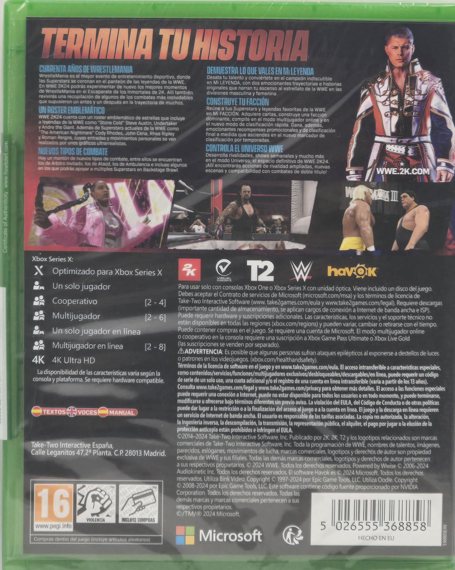 WWE 2K24 - Xbox Series X