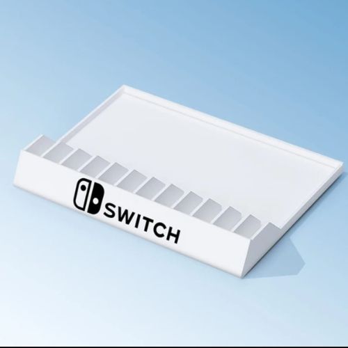 Game Card Holder 12 Cartridges white For Switch OLED