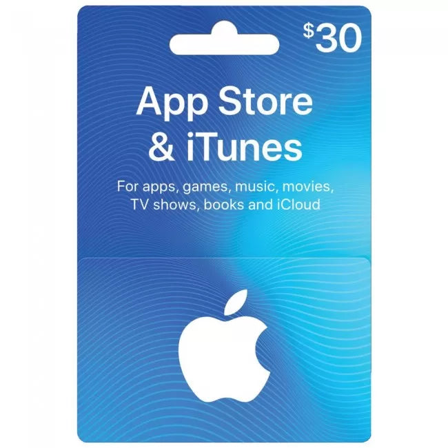 Apple iTunes Gift Card USA Store 30$