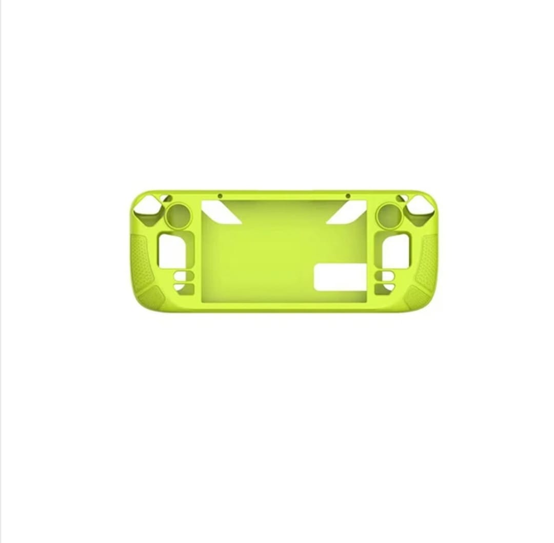 Silicone Protective Cover for Steam Deck Case-Yellow