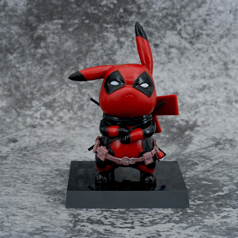 Pickachu Cosplay Deadpooll 13.5cm