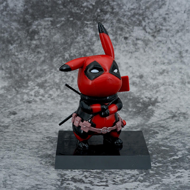 Pickachu Cosplay Deadpooll 13.5cm