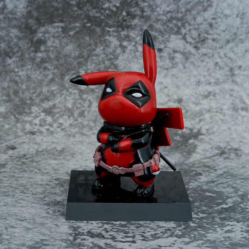 Pickachu Cosplay Deadpooll 13.5cm