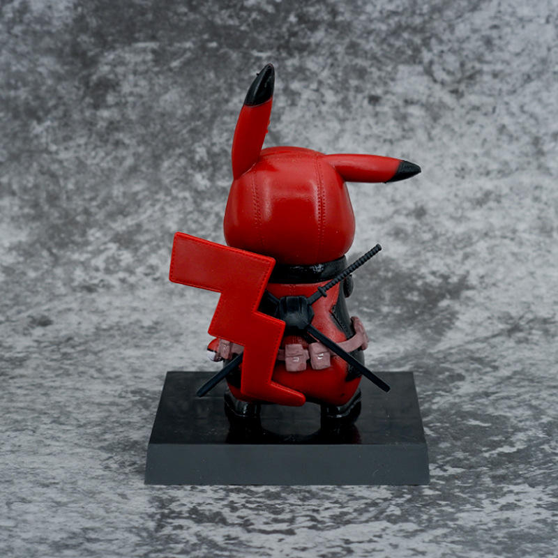 Pickachu Cosplay Deadpooll 13.5cm