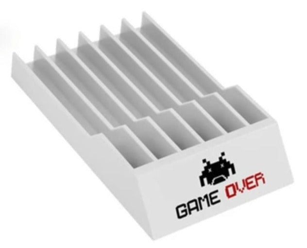 Game Card Holder 6 Cartridges white For Switch OLED