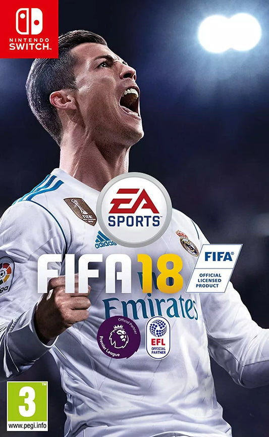 FIFA 18 SW (pre owned) Without cover