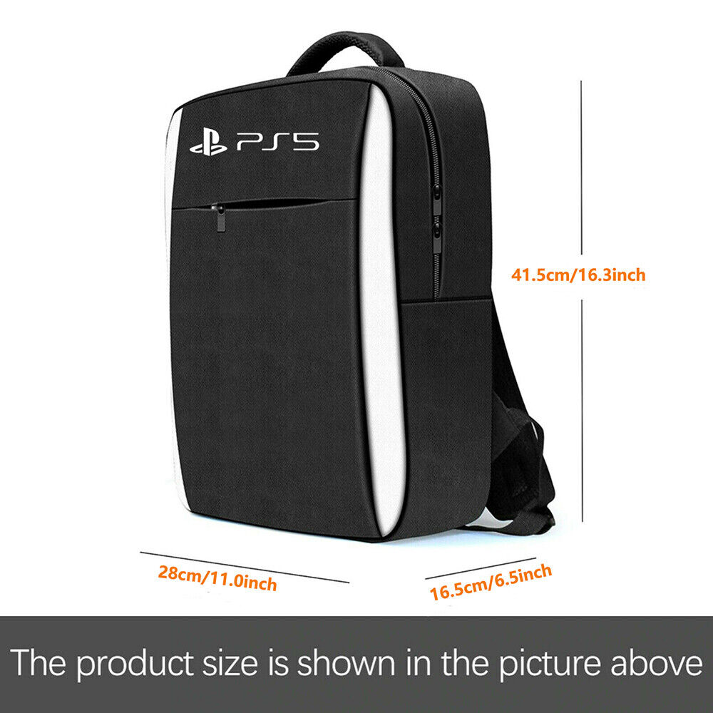 PS5 Backpack Carrying Case Travel Bag