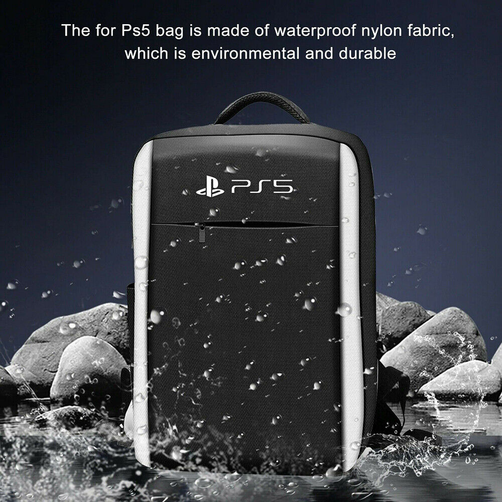 PS5 Backpack Carrying Case Travel Bag