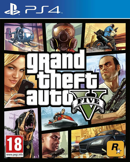 Grand Theft Auto V PS4 (pre owned)