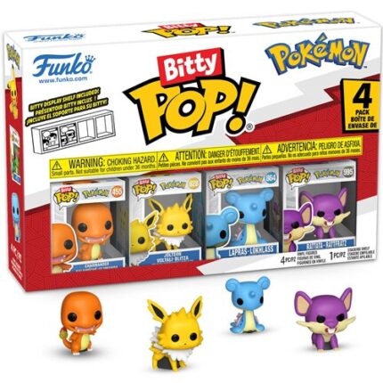 Funko Bitty Pop! Games: Pokemon - Charmander 4pk