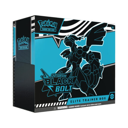 Pokemon Trading Card- Scarlet & Violet 10.5 Black Bolt Elite Trainer Box